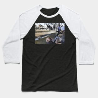 Vintage Colorized photo of Paramaribo Baseball T-Shirt